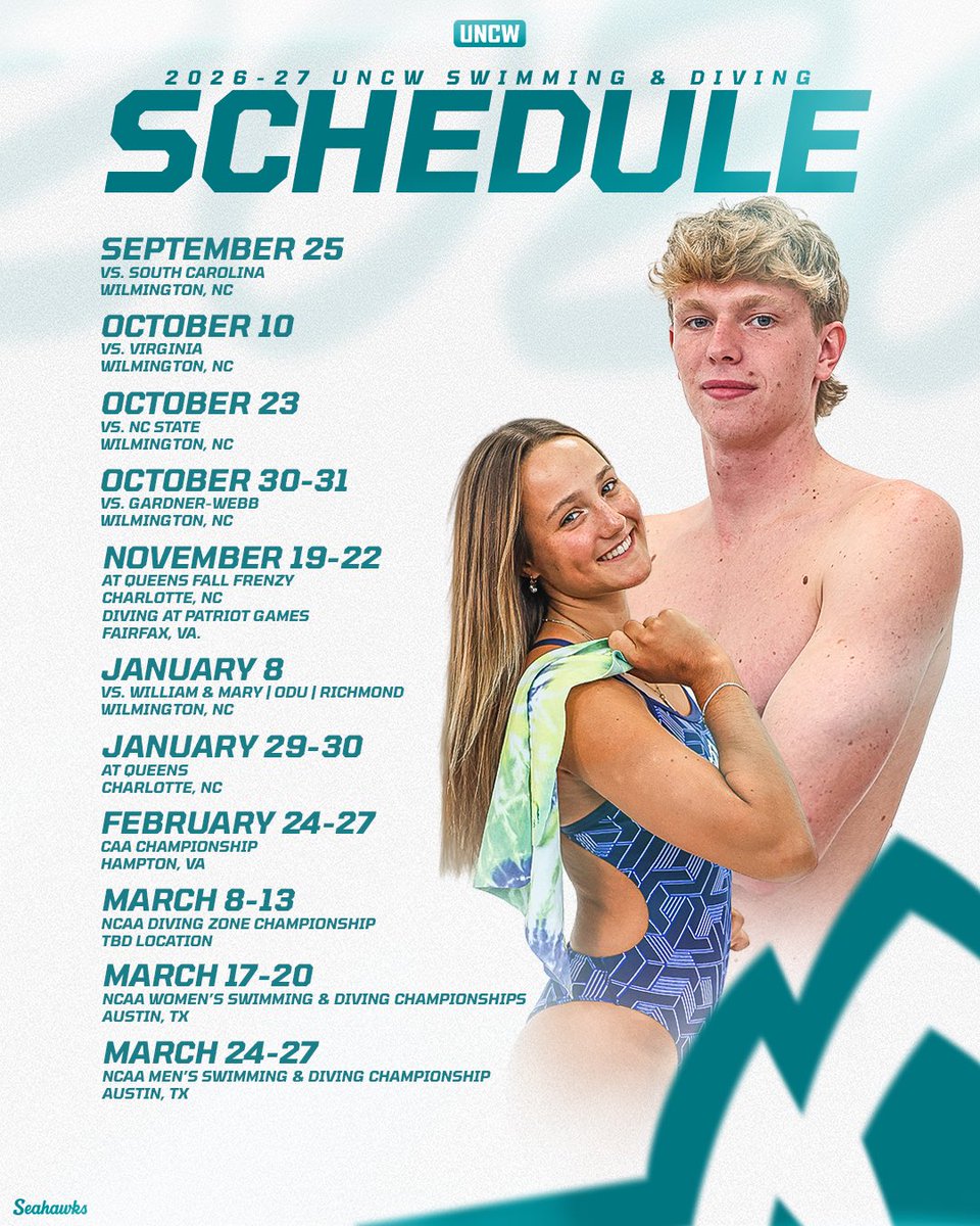 uncwswimdive's tweet photo. see ya on the pool deck โก๏ธ
#SeahawkSwimDive
https://t.co/BclTNVmiqg https://t.co/yig7Kv8WTj