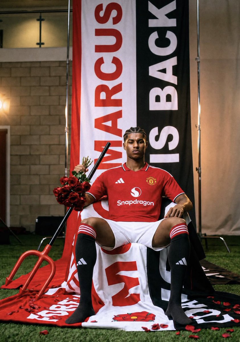 Utdtruthful's tweet photo. 🚨 Marcus Rashford has been INCLUDED in the United squad to face AC Milan. ❤️ https://t.co/k2gbf9gwXx