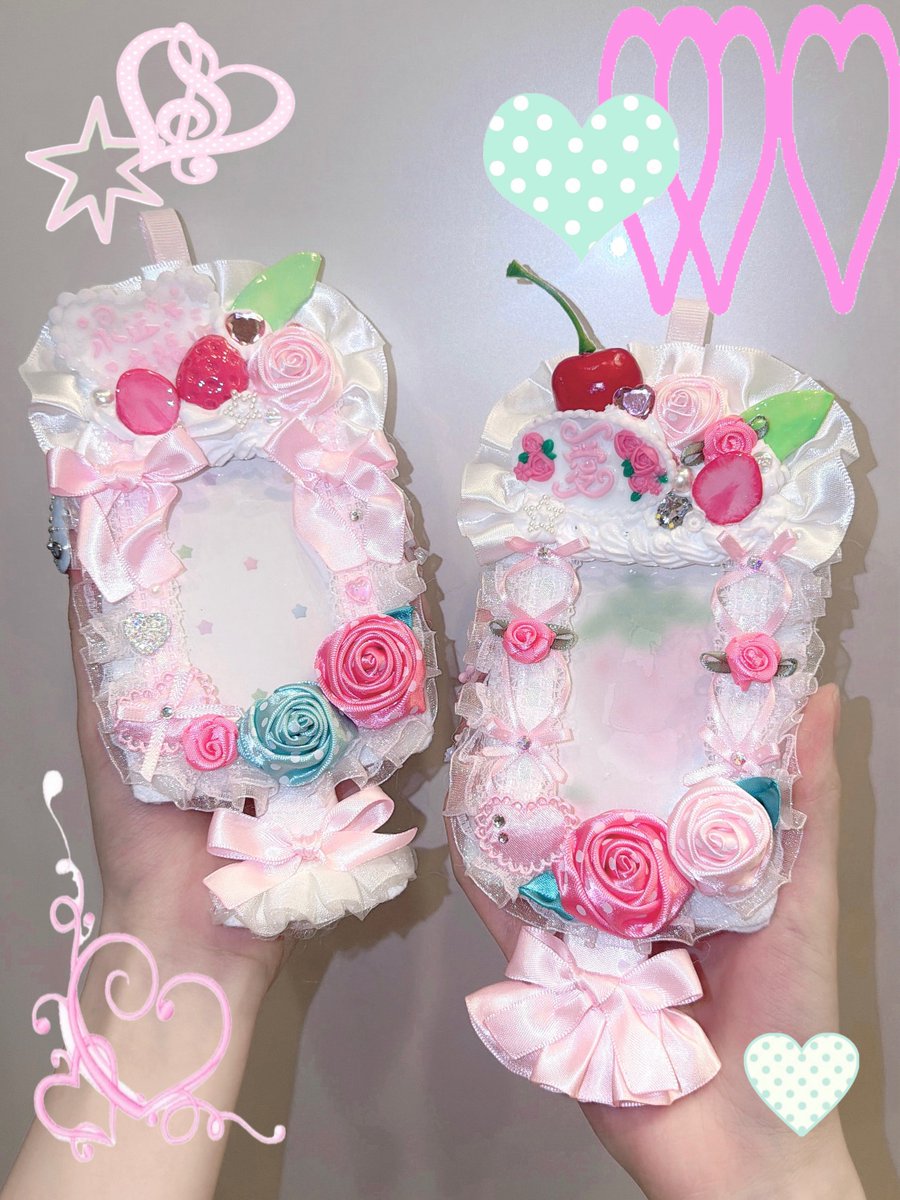 pomelmade's tweet photo. ♡トレカケース紹介♡

🌟パフェトレカケース
🌟ケーキトレカケース
🌟クレープトレカケース

✧*｡8/15（土）11:00〜✧*｡

SHOPサイト⬇️⬇️⬇️
https://t.co/bLzHitprEe https://t.co/7MuavZl8an