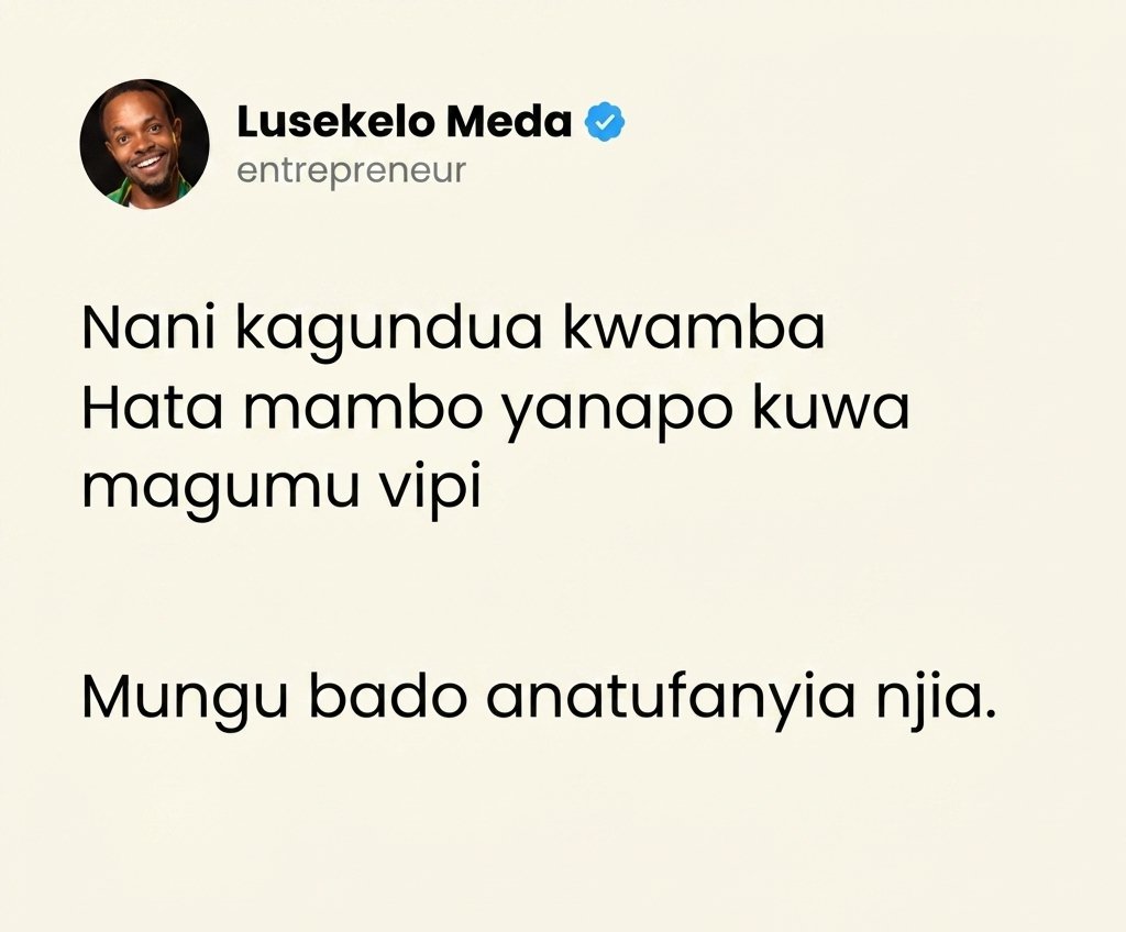 LusekeloMeda's tweet photo. https://t.co/sutzkUmcIA
