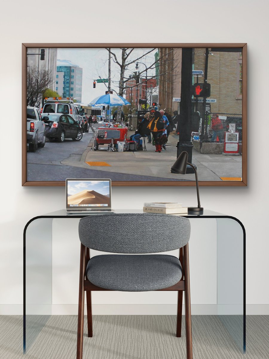 aemmac349's tweet photo. "A Nashville Street Scene"
by Eric Buechel
Oil on Canvas
26" x 40"
2016
Art and Short Story by Eric Buechel
#Nashville #Art #HotDogs #StreetVendor #MusicCity #Nashvegas 
https://t.co/m6mJDWBfEM https://t.co/Kw7pLYoBMu