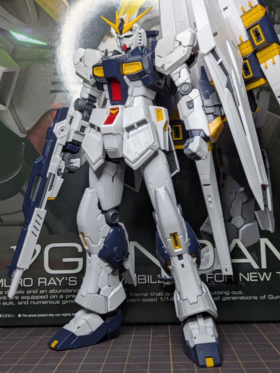 shingo_24mori's tweet photo. RG νガンダム
納得のカッコよさ
#ガンプラ https://t.co/w4azHhJSdW