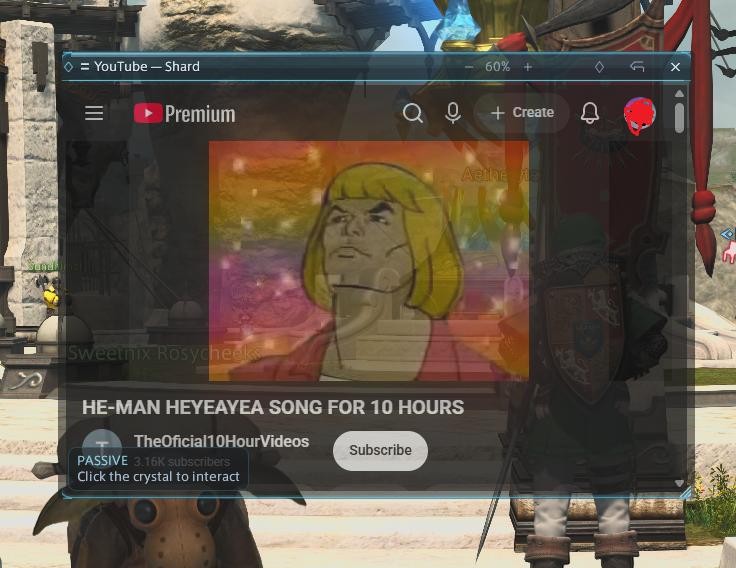 Comet_the_Frog's tweet photo. Aethernet Explorer

I built Aethernet Explorer because I wanted a browser that felt like it actually belonged inside FFXIV, not a regular desktop window pasted over the game.

It has normal tabs and navigation, but it also has a few FFXIV-inspired ideas of its own. You can save sites as Favored Destinations, keep groups of tabs in Workspaces, and detach a page into an independent transparent Shard. It can open ordinary links from game chat in AE, and it adds optional item-menu shortcuts for sites such as Universalis, Teamcraft, Garland Tools, and Gamer Escape.

Twitch and video on many social sites are supported through AE's custom Chromium runtime. Widevine-protected services such as Netflix, Disney+, and Prime Video do not work. Spotify is also still inconsistent. Those are known limitations rather than ordinary browser bugs.

This is a public alpha, so I am still looking for real-world feedback. If something breaks, the Settings window can copy a diagnostics summary and open the issue page. Nothing is sent automatically, and AE does not include analytics or an installation counter.

I also want to be direct about how it was made. This was my first plugin, and I used AI tools as development assistants while I learned and built it. I chose the features and design, tested the work in game, coordinated tester feedback, made the release decisions, and continue to maintain it. The complete source, architecture notes, privacy explanation, build instructions, and release history are public for anyone who wants to inspect them.

Install it by adding this custom Dalamud repository:

https://t.co/VYvQj1lJ9K

Source and documentation:
https://t.co/3vWT6mEbuL
Releases and bug reports:
https://t.co/R3mVZg7sLS

Optional support:
https://t.co/PdMFZmmEjb
Aethernet Explorer is free software released under GPL-3.0-only. It is a community project and is not affiliated with or endorsed by Square Enix.
