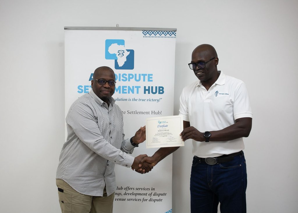 FGimara's tweet photo. Mediation is not about persuading people to agree. It is about creating a process where agreement becomes possible.

That was one of the key reflections from Last week’s 40-Hour Executive Mediation Programme.

One lesson I consistently emphasise is that mediators manage the process, not the outcome. When the process is fair, voluntary, confidential and respectful, parties are far more likely to reach agreements they understand, accept and ultimately uphold.

Effective mediation is built on active listening, neutrality and creating an environment where every party feels heard. These are the principles that transform conflict into meaningful dialogue and sustainable resolution.

It was a privilege to engage with professionals committed to advancing mediation and Alternative Dispute Resolution. I look forward to seeing the impact they will make in their respective fields.