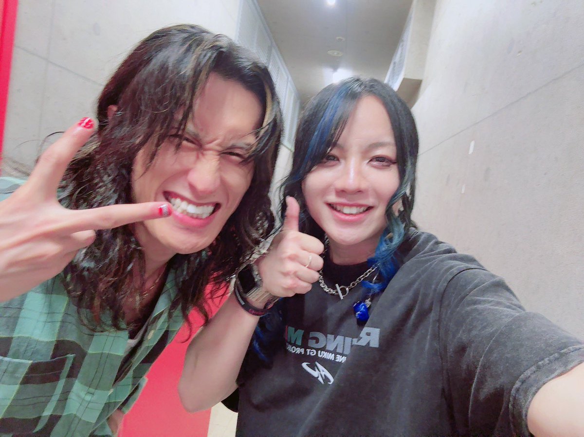 asc_gt's tweet photo. Chagepoyo Anniversary Live! - Chained! -
両部ありがとうございました🌸
非常におめでたく最高にあげぽよな周年ライブで最高の華金になったね👍

ステージで共演するのはもう何年ぶりなんやろというみはちゃんと📸

#ちゃげぽよアニバーサリー2026 https://t.co/5ydF8uvjkK