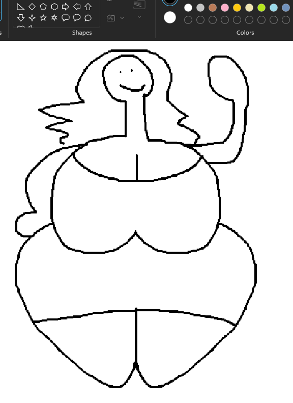 Corleyrecord's tweet photo. BREAKING: TWITTER ARTISTS SHOWS ACCURATE RENDITION OF AN OVERWEIGHT WOMAN. https://t.co/M45Ws4nvKL