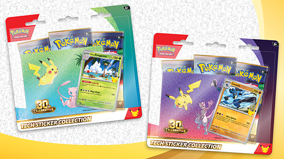 PokemonRestocks's tweet photo. 30th Celebration ETB &amp; Tech Sticker Collection Preorders up at Target! 🎉

ETB: https://t.co/ogF9h9AplP
Tech Stickers: https://t.co/A3VLGmC0l1

Hang in there, keep trying add to cart/checkout if necessary until it goes through! 

Let us know if you score!
#PokemonTCG #ad https://t.co/FIn95dPSoQ