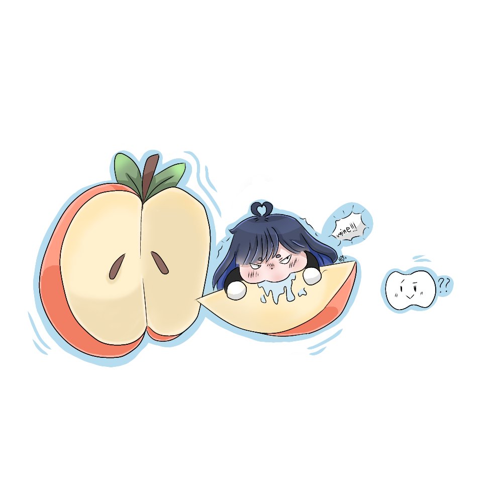 Helena916820's tweet photo. What have I created???? 😭😅
She looks so hungry 🍎
#Ado #Adoart https://t.co/3KwaQTiZdI