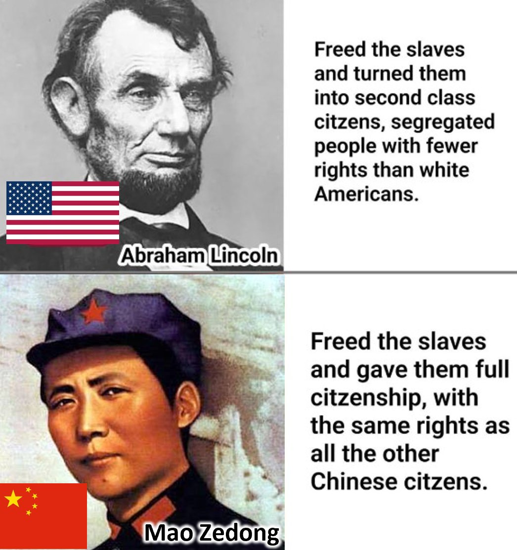 ShangguanJiewen's tweet photo. A little point about who freed the slaves... https://t.co/fEvGaoWsoM