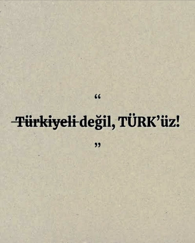 okatilmazturk's tweet photo. Türkiyeli değil, Türk'üz! https://t.co/Gx5IzJqKqV