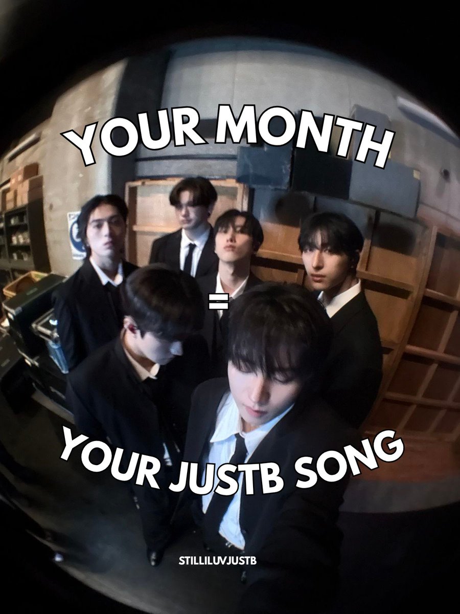 stilliluvjustb's tweet photo. Your month = your official JUST B anthem🤪
@JUSTB_Official @JUSTB_twt
#justb #onlyb #kpopmeme #kpop #kpopstan https://t.co/j9fpkoDpCU