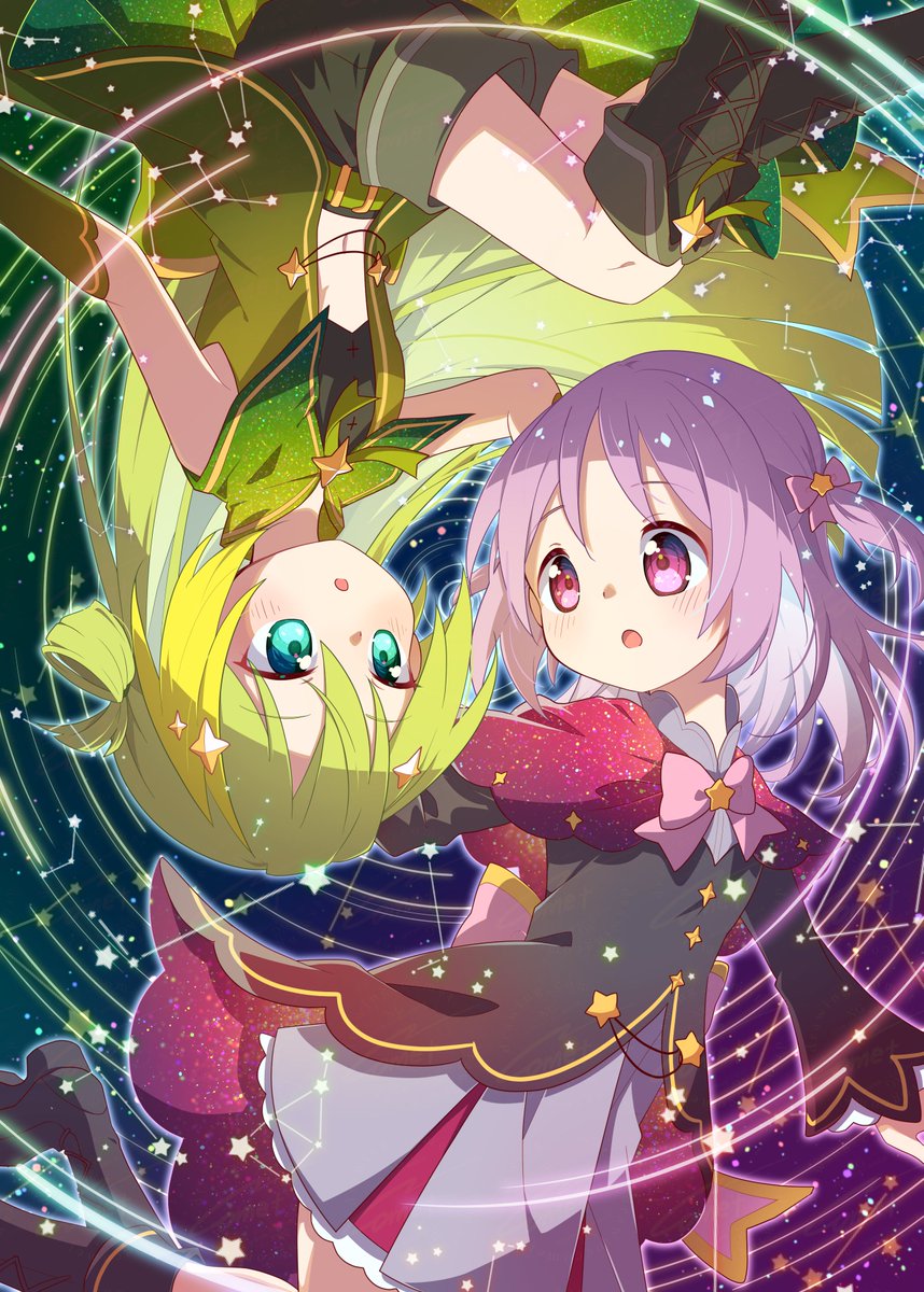 drawingcomet's tweet photo. 宇宙服うれしすぎたから前捏造した宇宙ドレスアリかり見て
#まどドラ https://t.co/cUZzNqxMW0