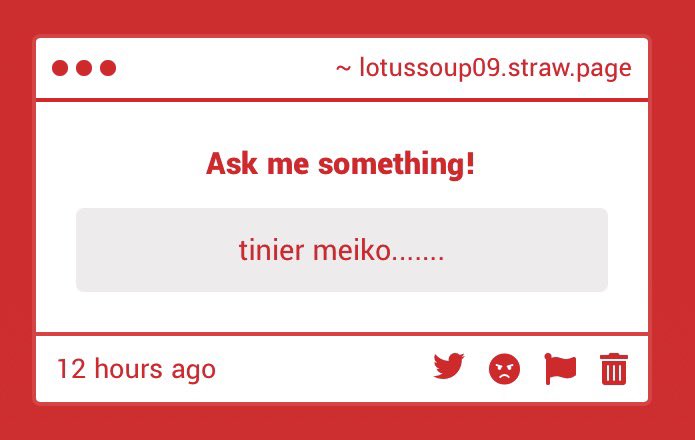 Lotussoup09's tweet photo. is THIS tiny enough for you https://t.co/C6llXe0exa