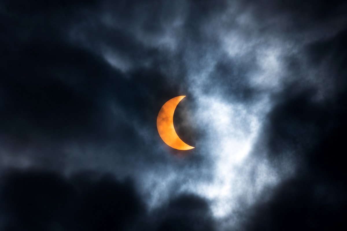 KenMuskat's tweet photo. The #SolarEclipse as seen from @ScenicLuxury #ScenicEclipse luxury cruise ship in #Greenland with out of this world photos thanks to @Tinoraimondi https://t.co/WcgJMjCTYL