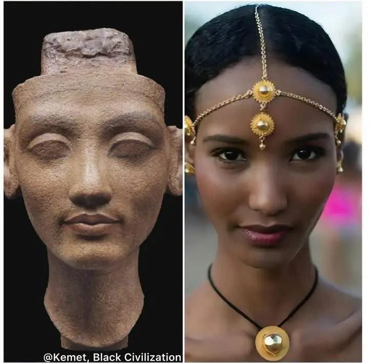 Joe__Bassey's tweet photo. Never forget, ancient Egyptians were Nilo-Saharan. It was the people of the green Sahara who migrated east to the Nile and mixed with the Nilotics, creating the great civilisation that the Arabs now claim as their own. https://t.co/KJ4eufKSbC