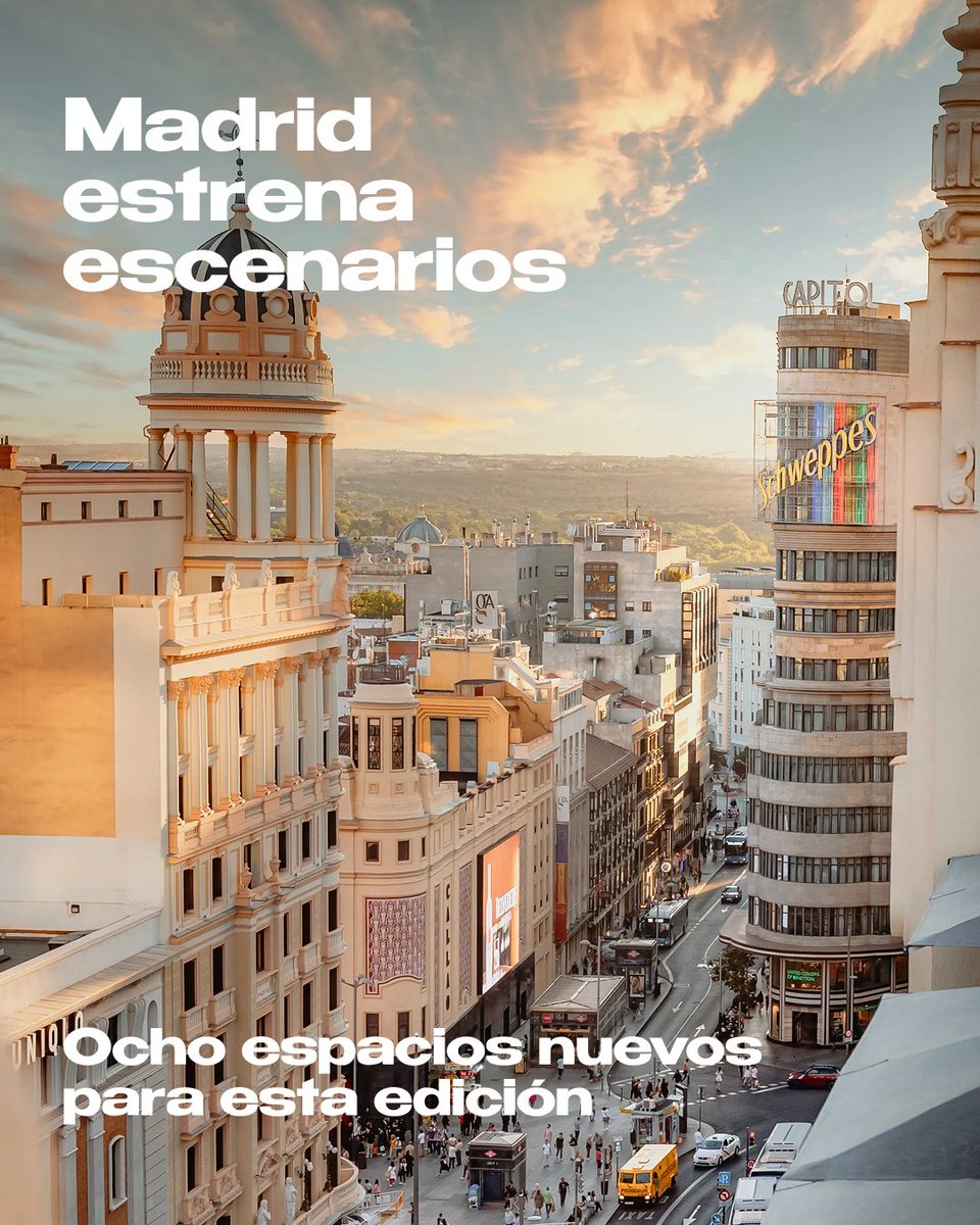 MBFWMadrid's tweet photo. Madrid cambia de escenario. Ocho sedes, seis días y una ciudad convertida en pasarela.  Del 14 al 19 de septiembre, descubre #MBFWMadrid desde algunos de los espacios más singulares de la ciudad.  

👉Asegura tu sitio: https://t.co/LeaUbyPsgT https://t.co/rxZpS5hAae