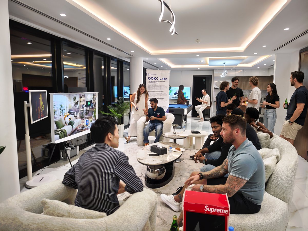CyberSpace_Web3's tweet photo. CyberCharge Dubai AI+Web3 &amp; DePIN Meetup successfully concluded in Dubai. ⚡️

Great conversations around AI, DePIN, energy infrastructure and the future of Web3.

One thing is becoming clear: NFT culture is making a comeback. 🚀

#CyberCharge #Web3 #AI #DePIN #NFT https://t.co/vPUjKHrV2b