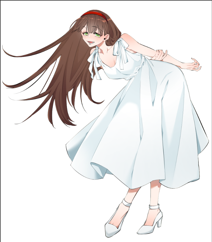 このタグを見た人はラフ画とその完成絵を見せる
