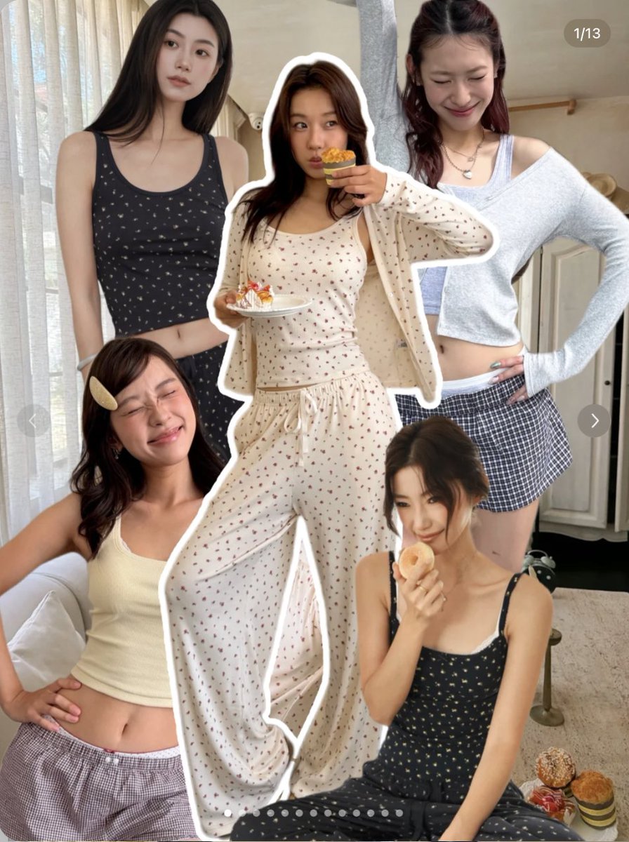 full_comboseike's tweet photo. UNIQLOの新作ラウンジまーーじ可愛い‼️
中国でも「これがユニクロ!?」ってバズってるやつ🎀 部屋着なのにそのまま外行けるし、キャミもタンクも990円とか全色買い https://t.co/ZWMx4Ibdld