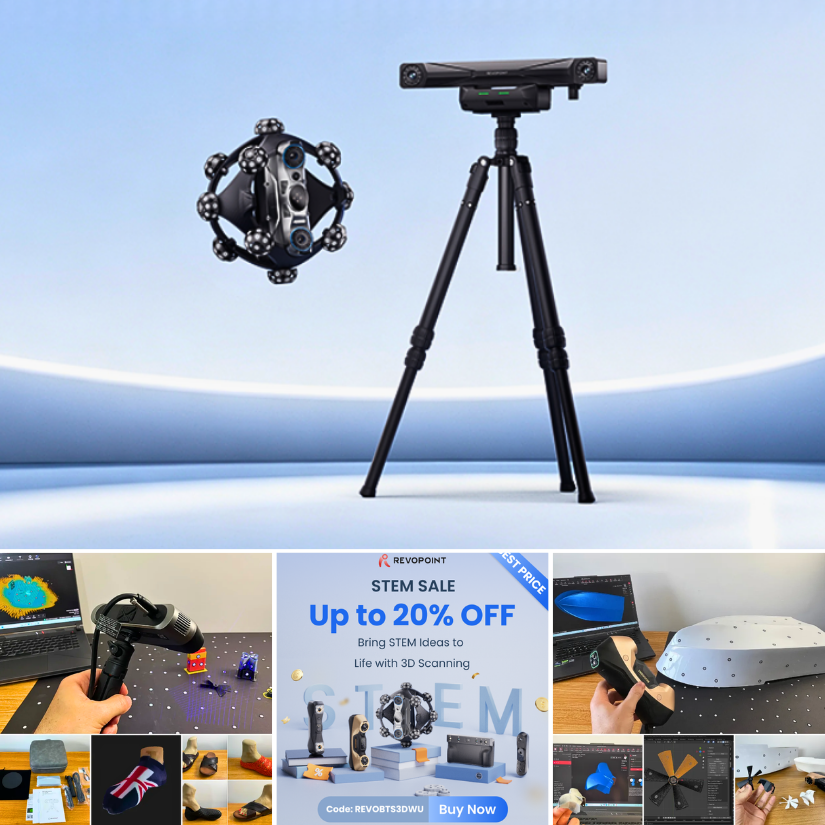 3DWithUs's tweet photo. New Revopoint 3D scanners + Back-to-School offers.
Trackit SR joins the lineup alongside POP 4, MetroY Ultra, and more, with discounts of up to 20% on selected scanners.
๐ https://t.co/nPVbl2AVvt
@Revopoint3d #3DScanning #3DScanner https://t.co/KXjRR7aH37