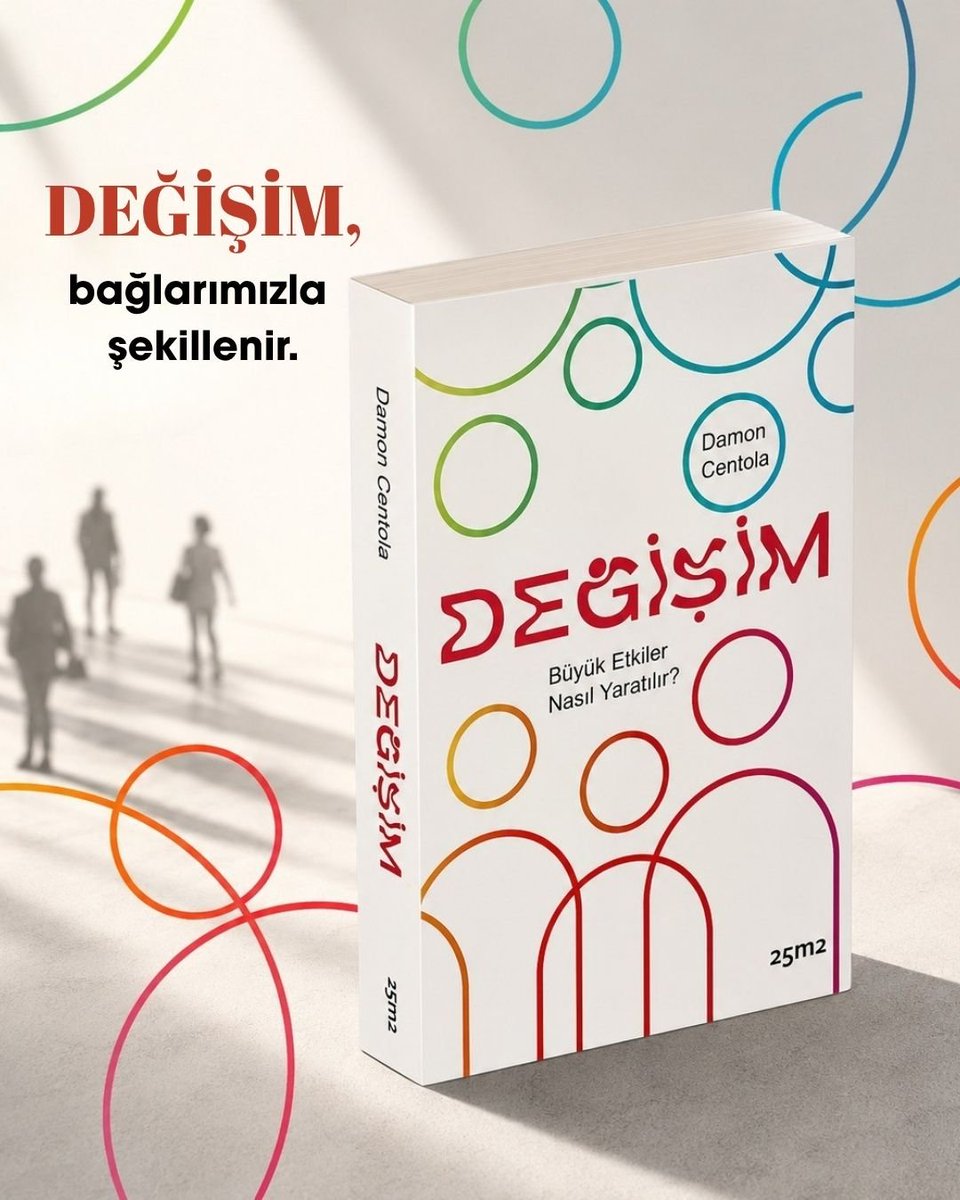 25m2kitap's tweet photo. Değişim 🍀
Büyük Etkiler Nasıl Yaratılır?

Peki davranışlar ve inançlardaki değişim nasıl meydana geliyor? Bir virüs gibi kişiden kişiye aktarılmaz. Sosyal değişimin hikâyesi daha karmaşıktır. https://t.co/r5iN7sbhzC