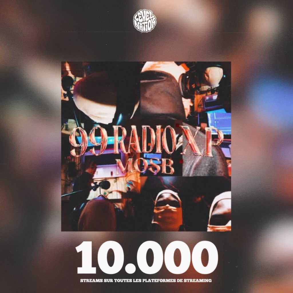 Mosb_officiel's tweet photo. 10.000 FOIS MERCI LE CARTEL 🫡
ON CONTINUE LA PROPAGANDE AVANT LE PROCHAIN PROJET !

S/o Level Nation

#Rap #99radioimmersion https://t.co/lp34qH4Bwf