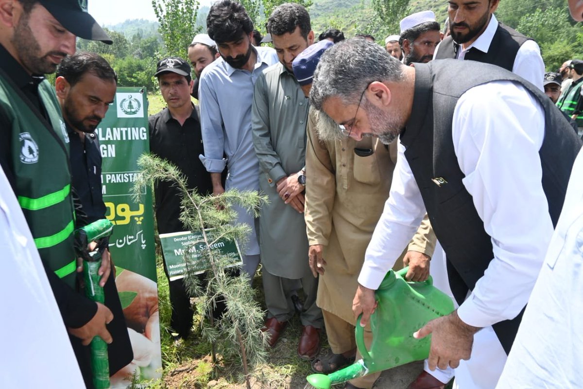 dc_battagram's tweet photo. بٹگرام میں یومِ آزادی کے موقع پر شجرکاری مہم کا آغاز 🌱🇵🇰

بٹگرام، 14 اگست 2026 — ڈپٹی کمشنر بٹگرام محمد شعیب نے کوزی بانڈہ کے مقام گچبوڑی میں یومِ آزادی کے موقع پر شجرکاری مہم کا افتتاح کیا اور پودا لگا کر مہم کا باقاعدہ آغاز کیا۔ https://t.co/WsOCZ73gWT
