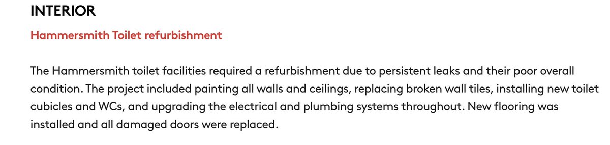 jackellyffc's tweet photo. Fulham have confirmed that a refurbishment of the Hammersmith End toilets has taken place ahead of new season. #FFC https://t.co/xGb30pCBh0