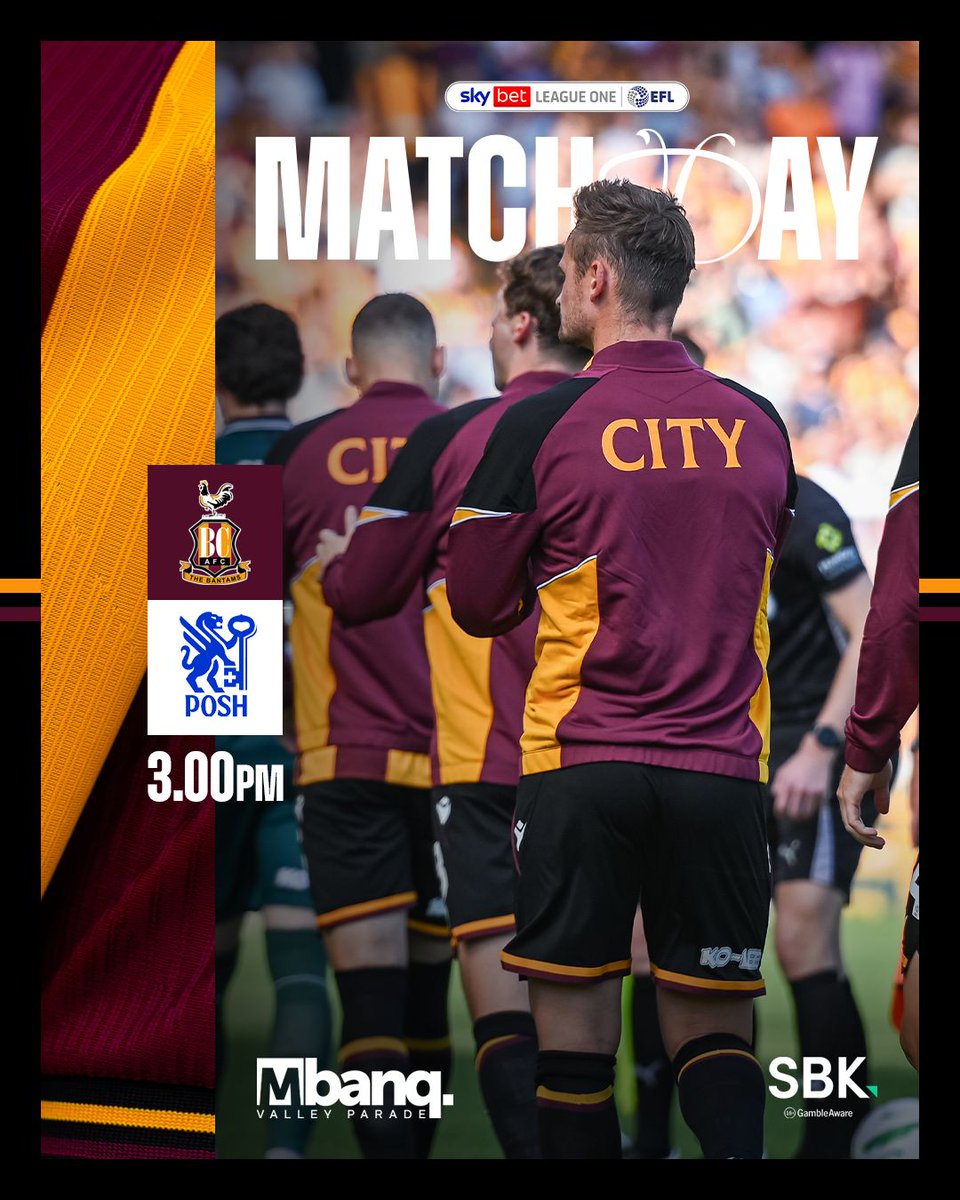 officialbantams's tweet photo. Our Sky Bet League One campaign starts here. 👊

#BCAFC | #BRAvPET | @sbk https://t.co/EojenU2FiX