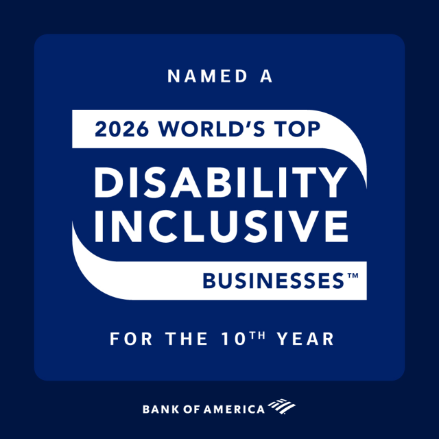 mukesh_batra's tweet photo. Exciting to see @BankofAmerica recognized once again as one of the World's Top Disability Inclusive Businesses through @DisabilityIN's Disability Index®. A meaningful recognition of the work being done every day to support accessibility and inclusion. https://t.co/XR0EK20uNy