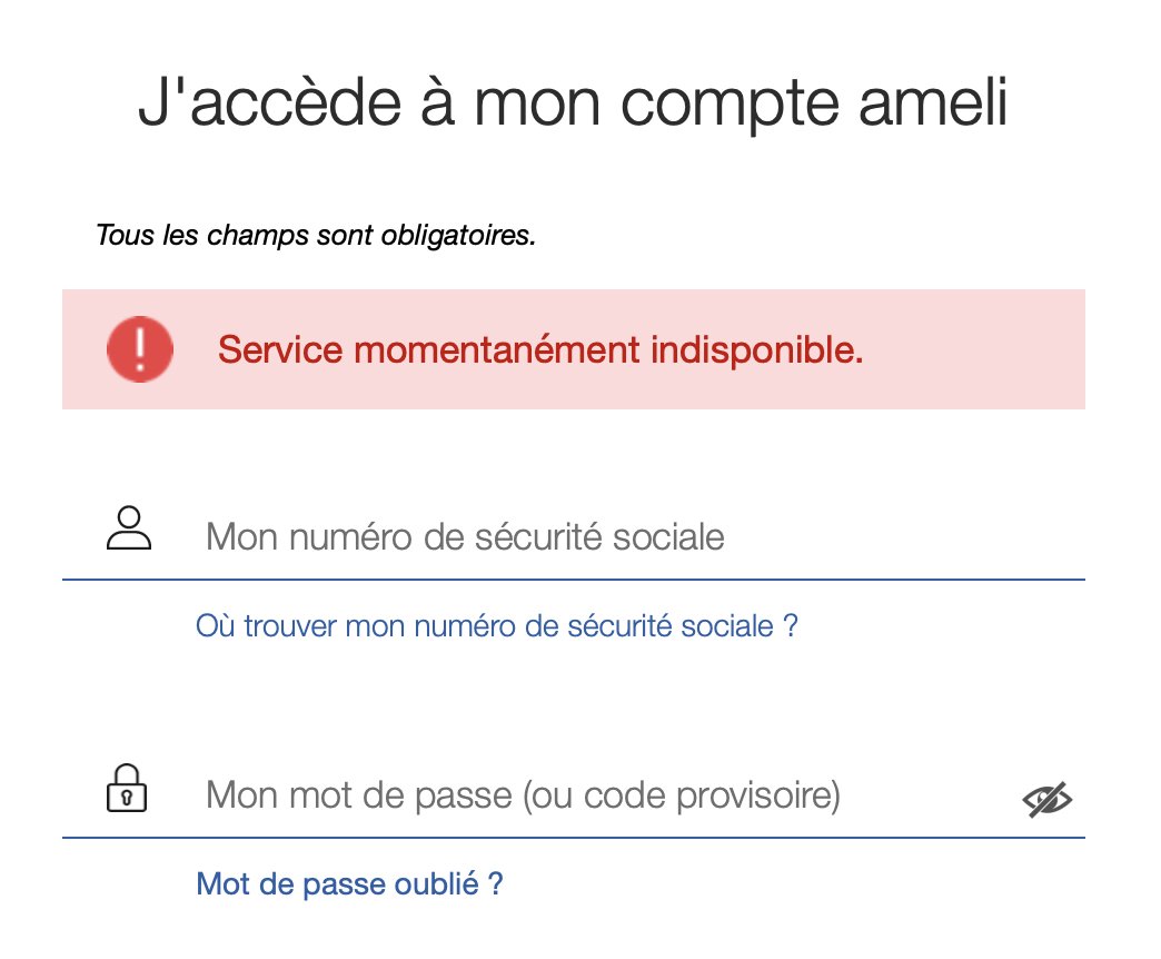 flapy01's tweet photo. Service "momentanément" indisponible. Eh les gars, ça fait 1 mois hein ! https://t.co/DxAUhDmKYA