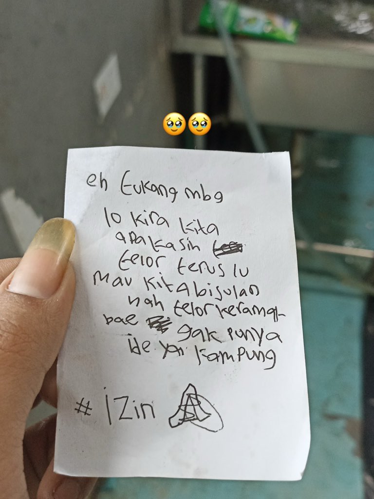 sosmedkeras's tweet photo. eh tukang mbg😭 https://t.co/iUSurVUQ2t