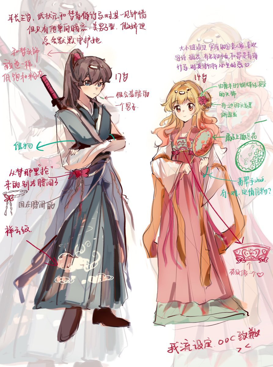 xikui_official's tweet photo. 之前画的古风的私人设定
#アイカツスターズ https://t.co/vLYWKUvoWY