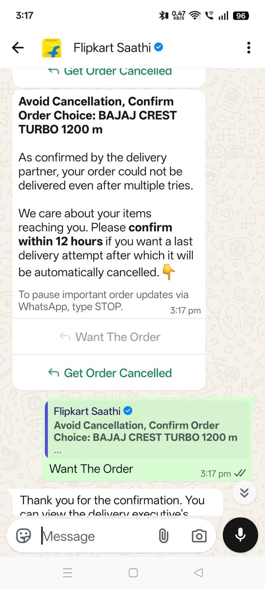 Its_AnimeshS's tweet photo. @flipkartsupport They are marking it for cancellations by themselves.
This is the level of fraud by @Flipkart @flipkartsupport 
Order id  OD338292277089494100 https://t.co/rbhG6IWTDe