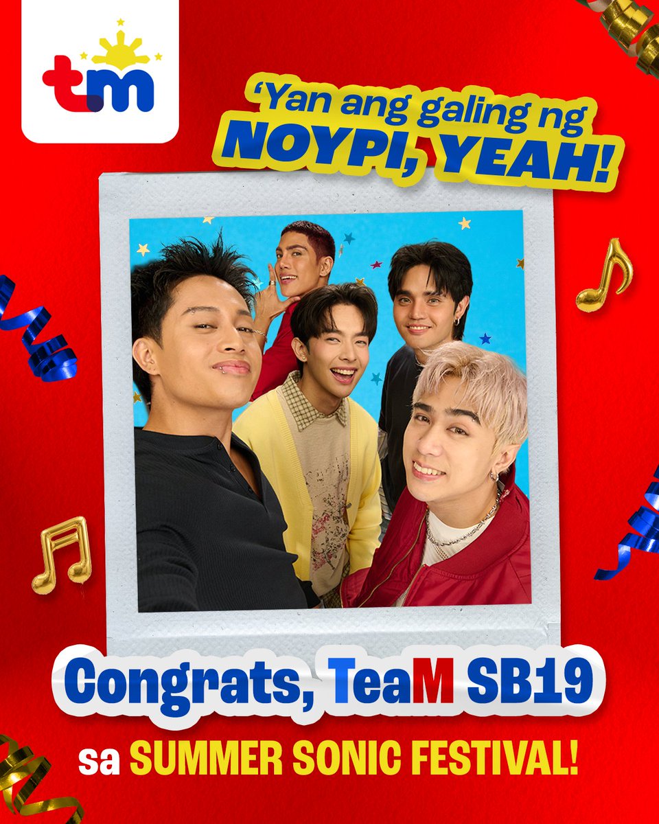 tmtambayan's tweet photo. Isa na namang pasabog na performance sa Summer Sonic Festival from our one and only @SB19Official! 🙌 Kakaibang galing talaga 'pag TeaM eh. 😎 CONGRATS, KINGS! ♥️💙 https://t.co/YwB88pfY0b