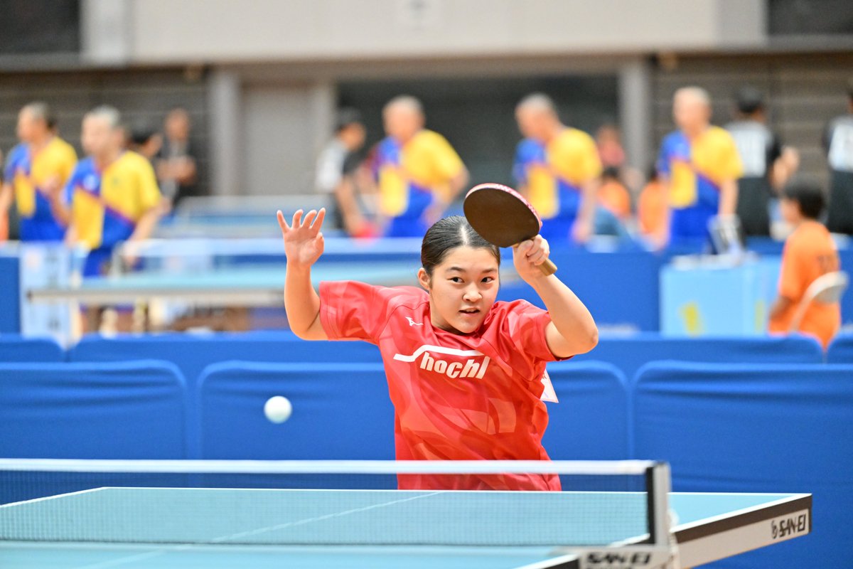 takurepo's tweet photo. #大阪インターハイ #卓球
▼女子学校対抗準々決勝
正智深谷（埼玉）　3-0　 明徳義塾（高知）

接戦が予想された一戦は、正智深谷が3対0のストレートで明徳義塾を下し、4強入り。エース熊田の単複2点取りが物を言いました。

#インターハイ2026 #卓球レポート https://t.co/FjMNJKH9ep