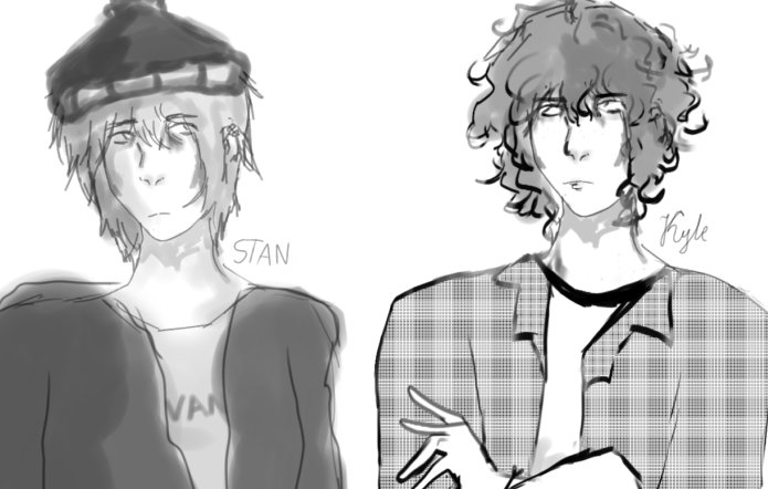 teaholicc_'s tweet photo. Hiii , so here's my first post,my teen au Kyle, Stan and Kenny ‼️ More characters are in progress !!
#southpark #stanandkyle #kennymccormic #kylebroflovski #stanmarsh #southparkfanart #southparkteenau https://t.co/cjkxFpn6Uy