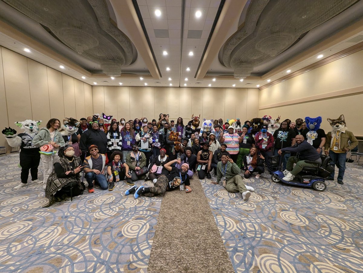 BEASTBLOC's tweet photo. BIPOC FURRY COMMUNITIES THRIVING https://t.co/6jzphTowqx