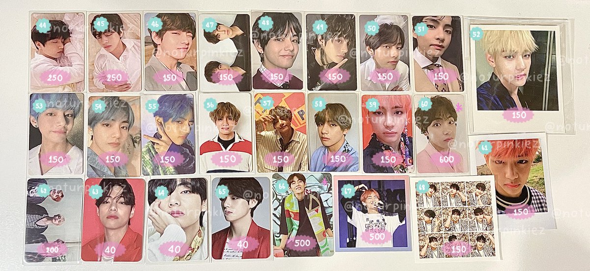 noturpinkiez's tweet photo. 𝗄𝗂𝗇𝖽𝗅𝗒 𝗋𝗍  ꒰ ออกหมดแจก500฿/1p  ꒱ wts

- ลงทวิต f วันเสาร์ 15 สิงหา | 18:00 (พรุ่งนี้)
- ให้สิทธิ์คน mention ก่อนนะคะ
- สอบถามเพิ่มเติม dm ได้เลยค่ะ

𝜗𝜚 ─ ⊹‧₊˚ค่าส่ง40฿ | 3ใบ+ส่งฟรีค่ะ  ─ 𝜗𝜚 

#ตลาดนัดบังทัน #ตลาดนัดรถไฟบังทัน #การ์ดบังทัน bts card https://t.co/j70SZwm0fB