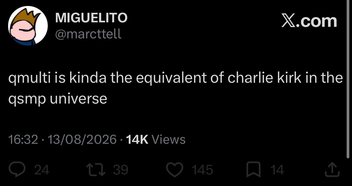 gr63site's tweet photo. when i don’t like a character and cannot think of any valid criticism or articulate my thoughts properly so i resort to calling the character a violent racist lgbtphobe https://t.co/5ryQnRwuce