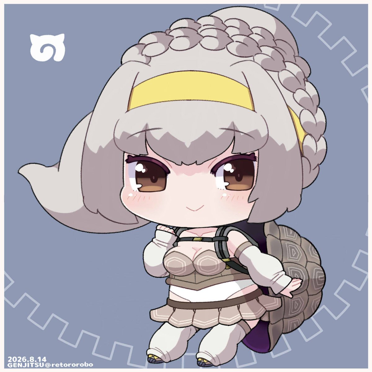 retororobo's tweet photo. ▪️けもフレ３『サンクリストバルゾウガメ』ちゃんを描きました✨️🐢✨️
#けもフレ３ #けものフレンズ https://t.co/HmhHKX8aNK