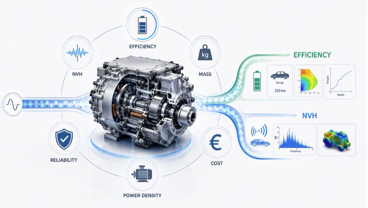 Mathew_X91's tweet photo. How do you optimize e-powertrain efficiency without creating new NVH problems?

🔗 Discover how synchronized efficiency and NVH testing can help you better understand e-powertrain trade-offs: https://t.co/rFT3qNC1P0
 
#Simcenter #NVH #EPowertrain https://t.co/Cg72ZoCZyK