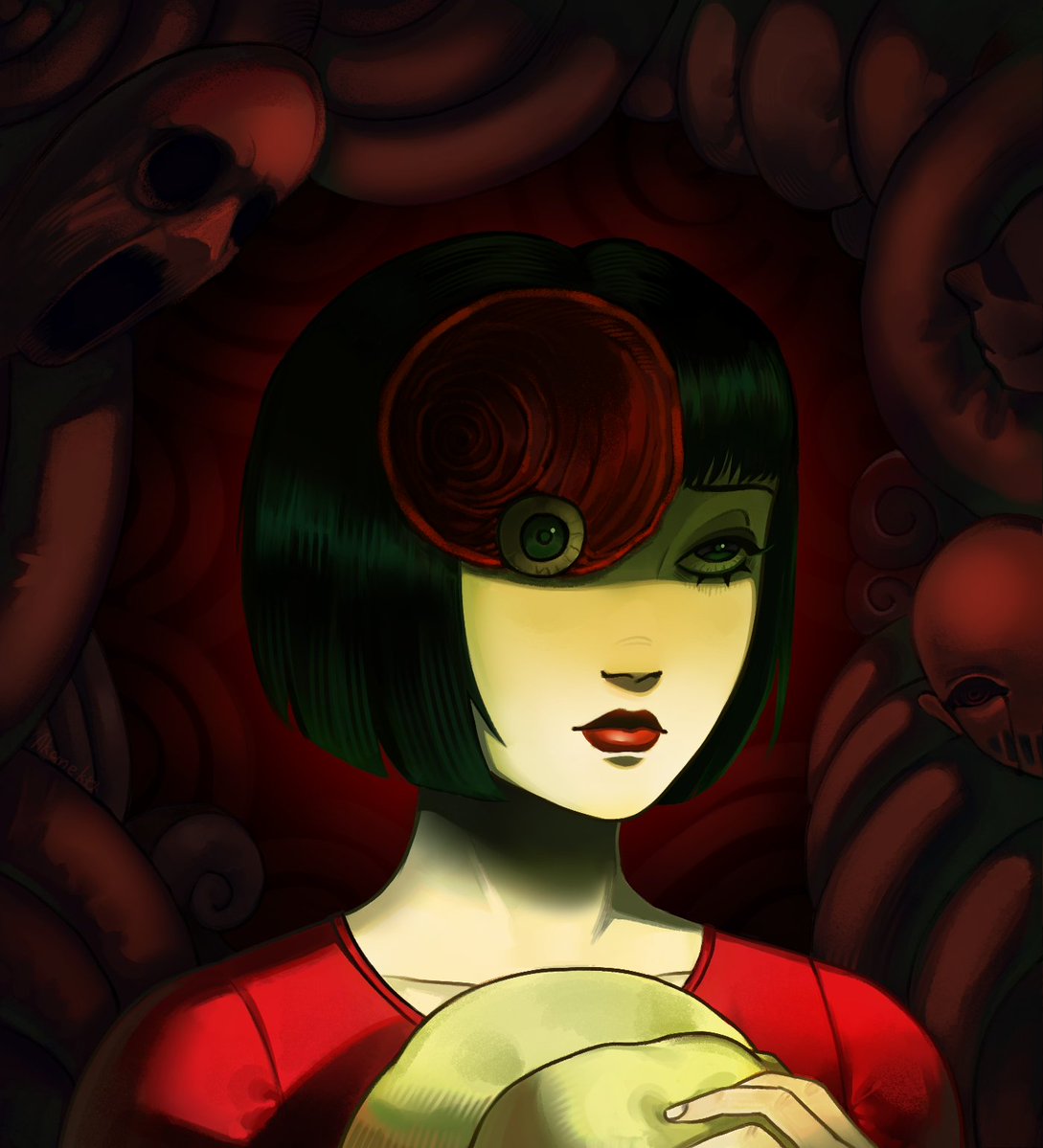 aka0neko's tweet photo. Uzumaki redraw
      
                          2026 vs 2024
#Uzumaki #JunjiIto https://t.co/4DgVRU9oiS