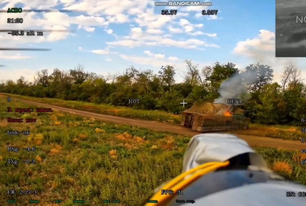 LostWarBot's tweet photo. [New 🇺🇦 loss detected]

June 26, 2026. A destroyed Pbv 302 armored personnel carrier with a Ukrainian Armed Forces grill somewhere in the Dnipropetrovsk region. https://t.co/j6t7eAUxjK