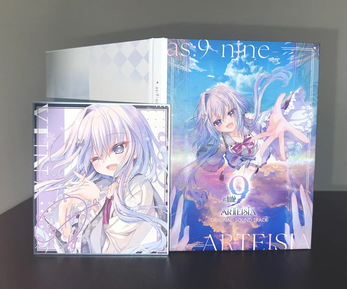 as:9 nine ARTEISTA オリジナルサウンドトラック 和泉つばす色紙 ぱれっと公式 on X: 