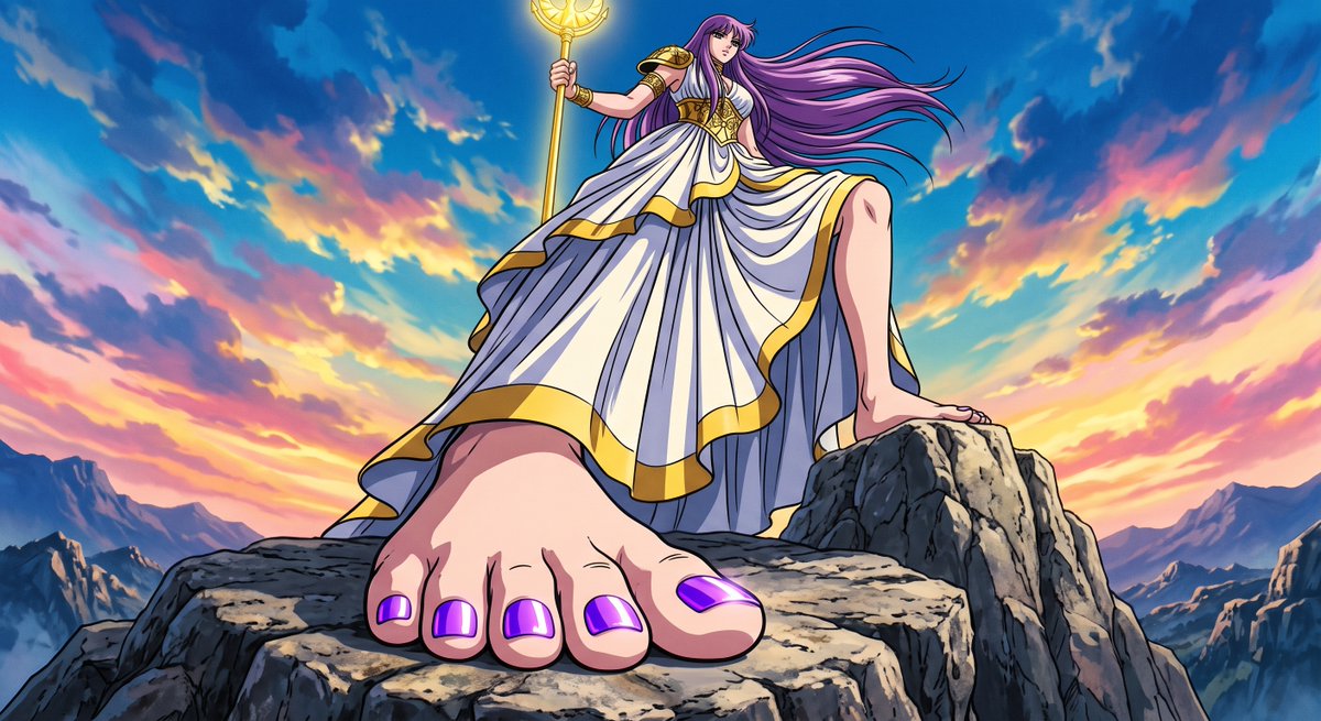 ScarletHBlood's tweet photo. Saint Seiya was still a pretty good anime, even today, i'm sure many people loved Athena just like I did

#feet #footfetish #feetfetish #toes #Athena #SaintSeiya #Anime #Animefeet #pieds #pied #fetish #80s_retro_anime #retroanime #footfocus https://t.co/Iuy8tYAvQO