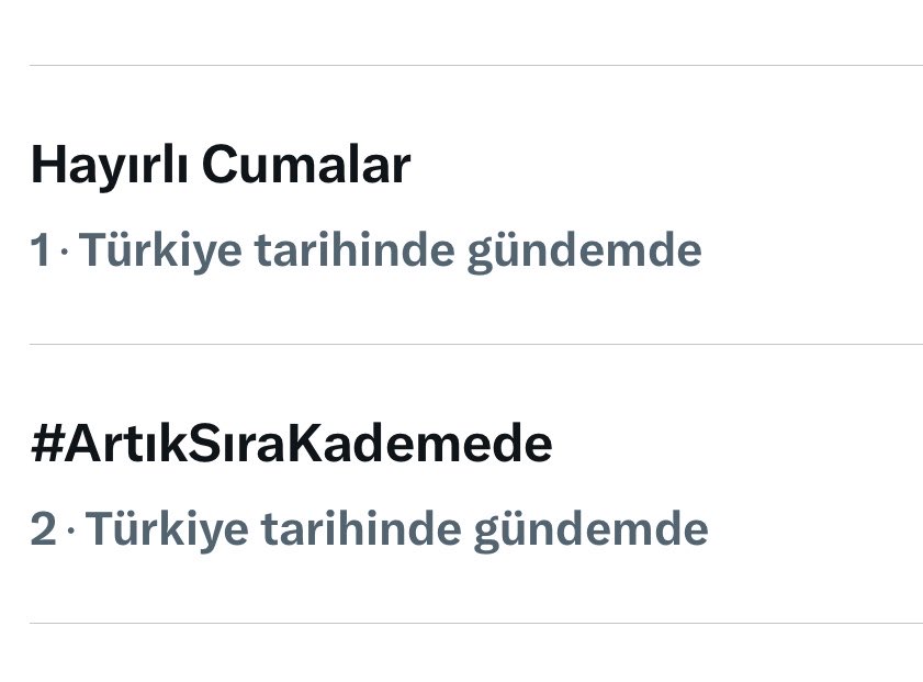 mihribanugurluu's tweet photo. Gündem kendi kendine konuşmuyor… 2. sırada #ArtıkSıraKademede 🔥

Bugün yine herkes görüyor:
Kademe talebi büyüyor, sesimiz daha da yükseliyor.

Bir hashtag değil, yıllardır bekleyen milyonların ortak sözü:

ARTIK SIRA KADEMELİ EMEKLİLİKTE! ✊

@EmadDernegi
#ArtıkSıraKademede https://t.co/lhxgGQOrg4