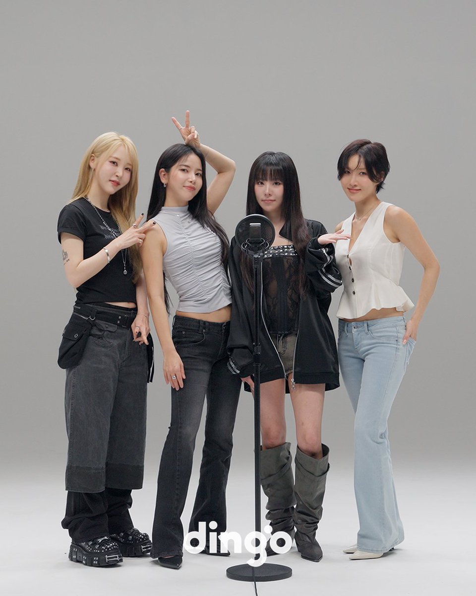 Lovaticmoomoo's tweet photo. OMG!!! MAMAMOO is back at Dingo for their second part of 'Killing Voice'! 😍😍😍😍

The group that started 'Killing Voice' — MAMAMOO
Thanks to Solar, who wanted to be on 'Killing Verse' but got rejected because it was only for rappers! 🤣🤣 
#마마무 #MAMAMOO https://t.co/JyLtSMaefK