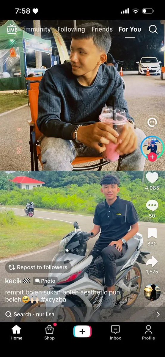 zw9zr's tweet photo. sesuai la nama tiktok pun kecik, adik kat bawah pun sama masalahnya.. https://t.co/kwSwNIw4bB