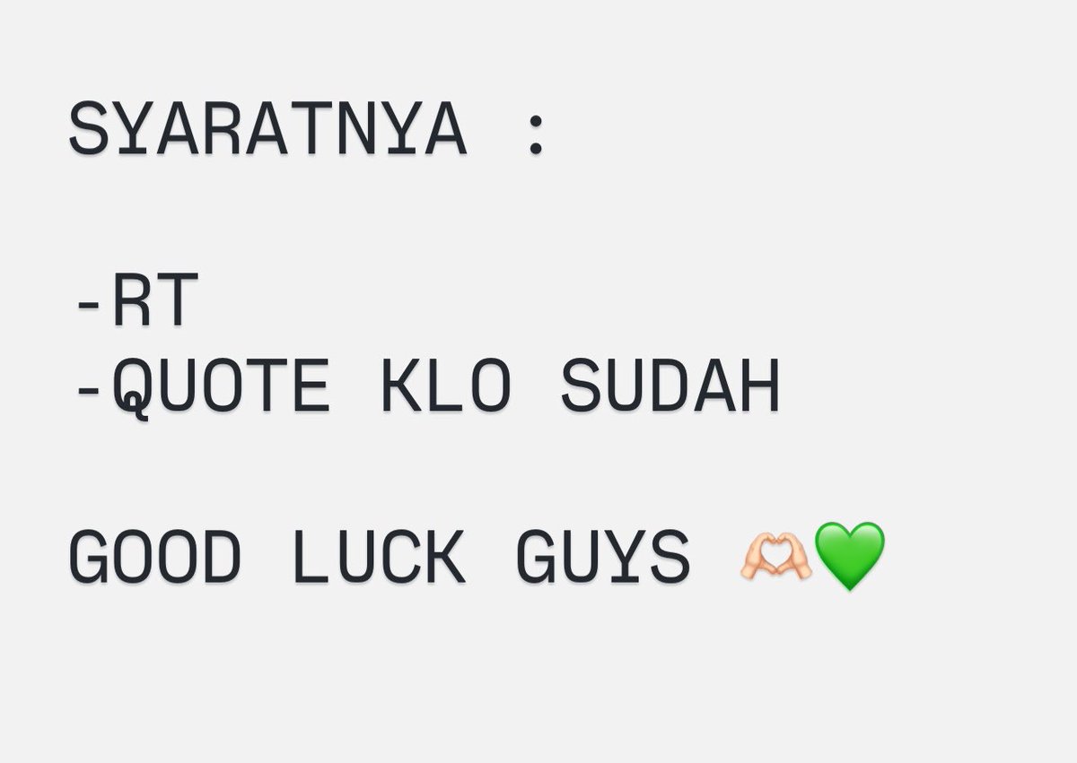TanyarlBase's tweet photo. 📣 OPE N F0 LL BA CK ‼️

SRT NY BS CEK 

👇🏻👇🏻 https://t.co/IsvI12luun